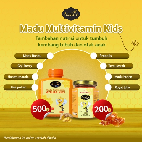 Madu Azzura - Madu Multivitamin Kids