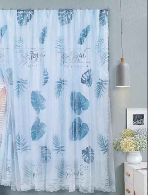 Lilopilo - Magic Velcro Curtain / Tirai Hordeng Gorden Pintu Jendela Tanpa Bor
