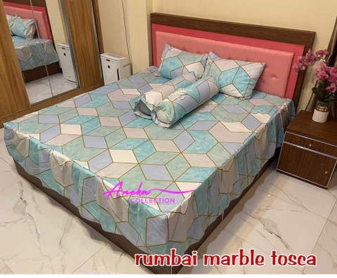 Aneka Collection - SPREI RUMBAI 180 KASUR NO 1 UKURAN KING - MARBLE TOSCA