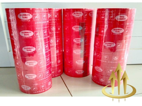 TWINS STATIONERY - Lakban Fragile Merah 48 mm x 90 yard