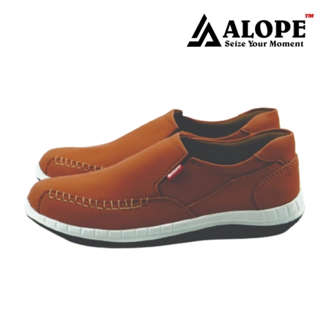 ALOPE OFFICIAL - Alope F 02 Sepatu Kulit slip on kasual trendy