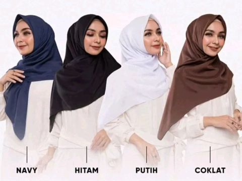 Fisky Collection - Hijab Segi Empat Voal Paris Premium Promo (Buy 1 get 1)