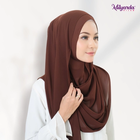 Milyarda Hijab Official - Zenia Pashmina Instant Ceruti Babydoll