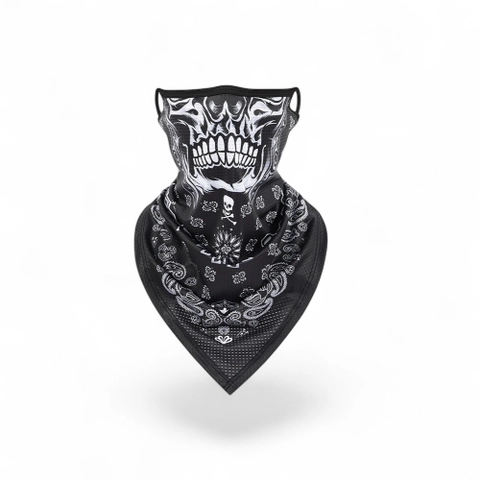 GAWUNG - Masker Mulut Anti Panas Adem Tengkorak Sunmori Touring Halloween Bikers MMCOLL