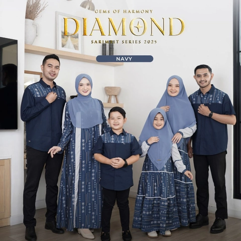 Yasmeera Official - SARIMBIT 2025 DIAMOND SERIES - NAVY