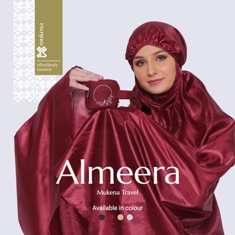 DS Modest - Mukena Traveling Mini Case Bordir - Almeera