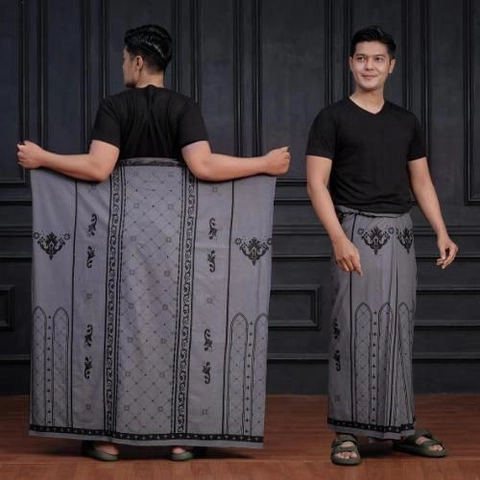 Juragan Kurta - Sarung Batik Pria Dewasa Modern Simpel Keren Motif arjuna