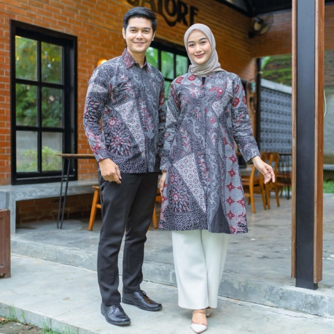 Kois Batik - Baju Atasan Batik pria dan wanita Couplen Kemeja dan tunik