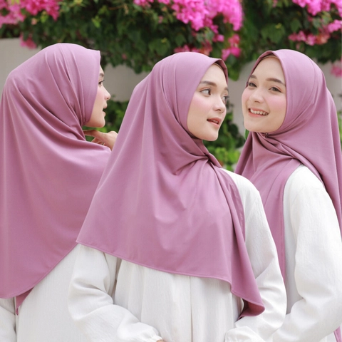 Acla Daily - Katya Hijab Segitiga Instant Jersey Oval Soft Pad