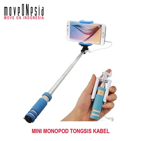 Moveonesia - Mini Monopod Tongsis Kabel