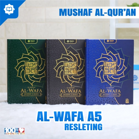 Halim Quran - MUSHAF AL QURAN AL WAFA A5 HARD COVER #NEWCOVER