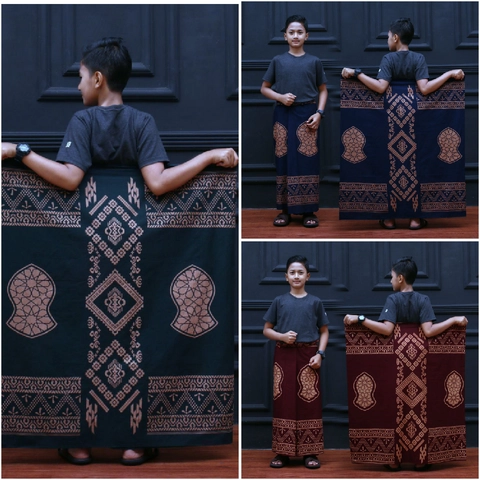 Kois Batik - SARUNG ANAK REMAJA SD SMP MOTIF TROMPAH