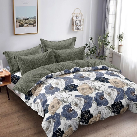 Dylan 19 [TA] - Bed Cover Set Sprei Rumbai Lady Rose 180X200 - Maudy