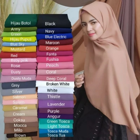 Kerudung Segiempat/Kerudung Syari/ Kerudung Jumbo/Kerudung Wolfis 150x150