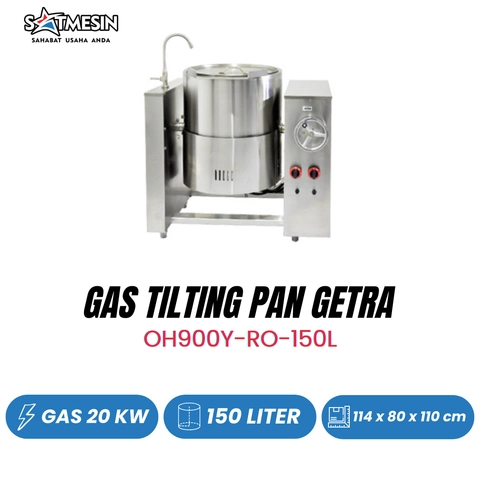 SATMESIN - Gas Tilting Pan OH900Y-RO-150L