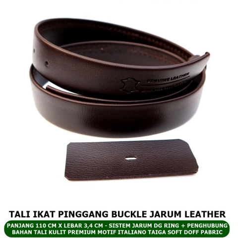 Lanc Fashion - Executive Belt Tali Leather Italiano Jarum Buckle New