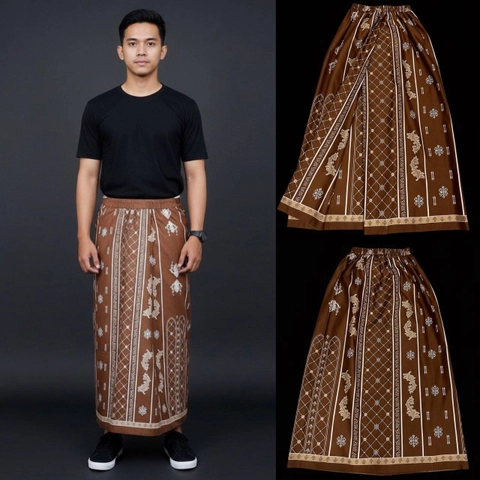 Batik Alfin - Sarung instan dewasa modern terbaru nyaman di pakai anti ribet bagus banget