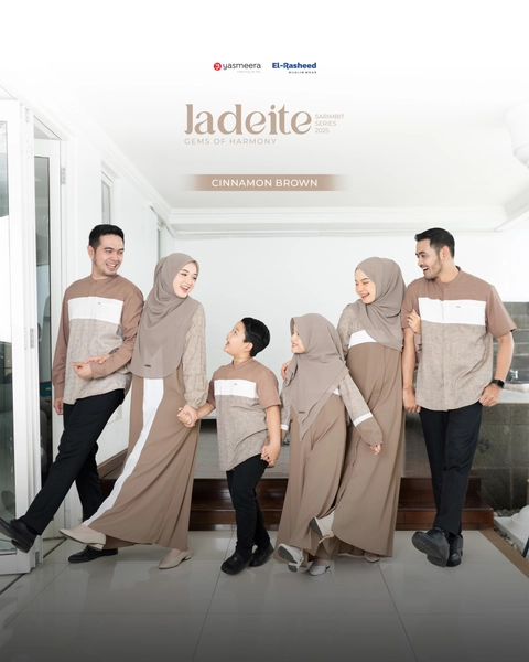 Yasmeera Official - Sarimbit 2025 Jadeite Series Warna Cinnamon Brown