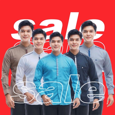 Kois Batik - Baju Koko Pria Dewasa Lengan Panjang Terbaru Simpel Motif Krisna