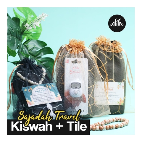 Alifa Sajadah Shop - Sajadah Travel Kiswah Free Tile