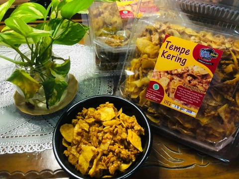 Ghina Ghaida Snack - Tempe Kering Mika Mini