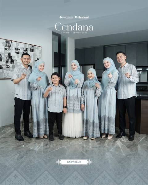 Yasmeera Official - SARIMBIT 2027 CENDANA SERIES WARNA BABY BLUE