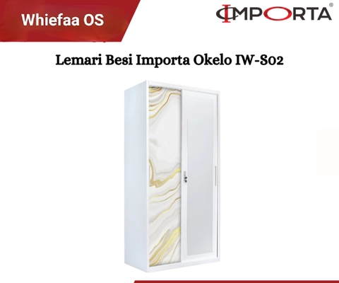 Whiefaa OS - LEMARI PAKAIAN BESI IMPORTA OKELO S 02