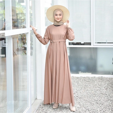 MEQA DAILY - Mahya Dress Gamis Muslim Wanita