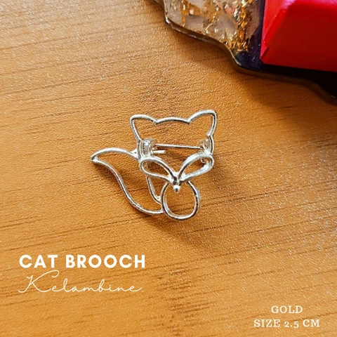 Kelambine - Cat Brooch Bros Kucing by Kelambine