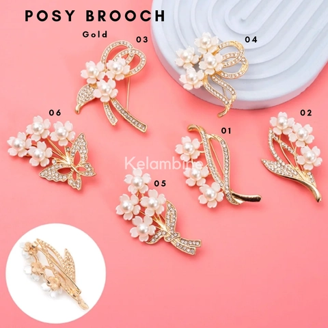 Kelambine - Posy Brooch Bros Posy by Kelambine