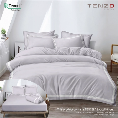 LADY ROSE OFFICIAL - Tenzo - Bed Cover Tencel Set Light Orchid