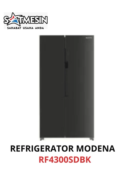SATMESIN - MODENA Refrigerator RF 4300 SDBK