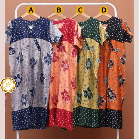 Rambe Batik Indonesia - Daster Kimono Motif Bahan Rayon Santung Grade A - FA17