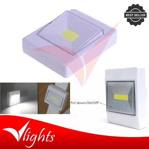 V Lights - Lampu LED PORTABLE Battery Lampu Lemari Lampu Kamar Tidur