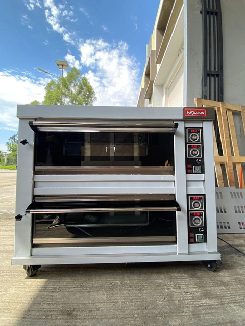 SATMESIN - OVEN GAS MODENA RFL-24SSGC OVEN 2 DECK 4 LOYANG