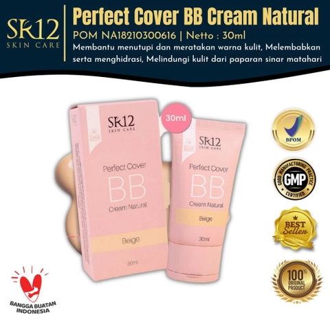 SR12 Herbal Skincare - Perfect Cover BB Cream Natural SR12