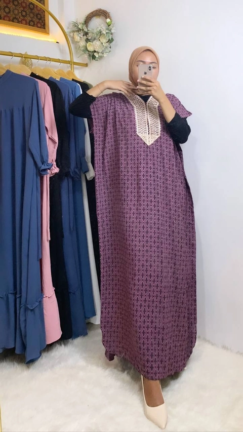 EVM Stockist - Batik Ayodha - KAFTAN ARABIAN RENDA