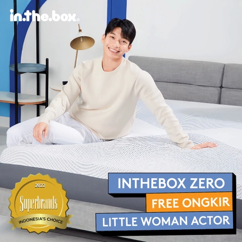 INTHEBOX Zero Kasur Spring Bed - GRATIS Bantal F388ZR-PS2P-160NTR