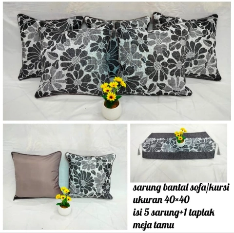 Dylan 19 [TA] - Dylan 19 - Sarung Bantal Sofa / Sarung Bantal Kursi Set