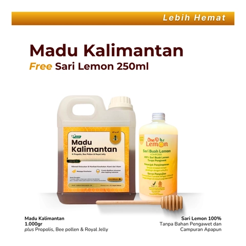 Mirani - Madu Kalimantan Al marah FREE Sari Lemon