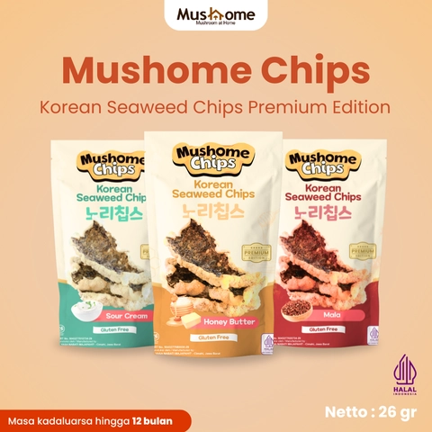 Mushome Official - Keripik Korean Seaweed-Mushome Chips