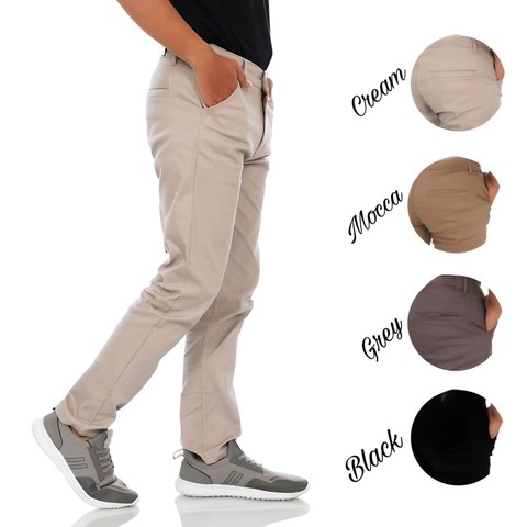 Ladee Official - Celana Panjang Chino Pria // Cotton Twill