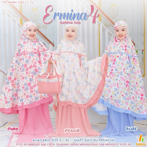 Heppinn - Mukena Kids Ermina 4 by Heppinn