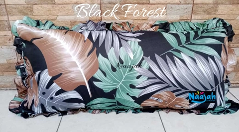 By Najah Aef - Sarung Bantal Cinta Black Forest (Sarungnya saja)