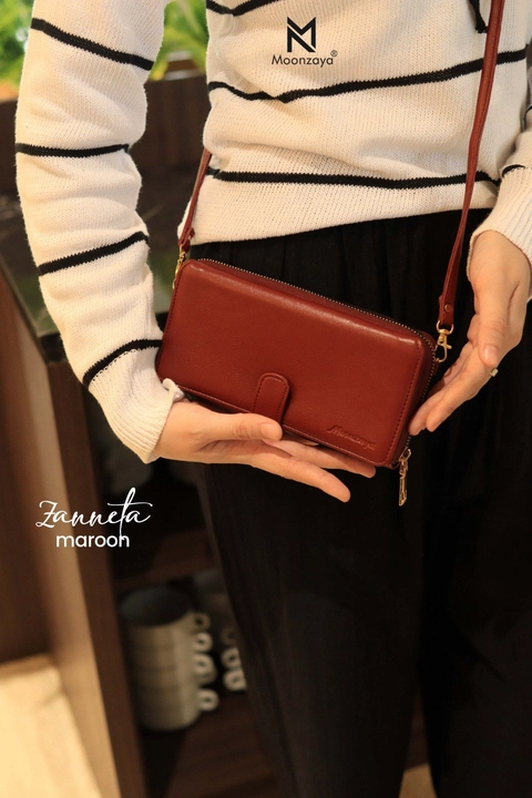 Moonzaya - DOMPET ZANNETA BY MOONZAYA DOMPET TALI PANJANG DOMPET WANITA