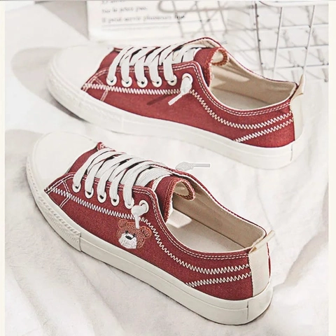 Koekita - Sepatu Kets Sneakers Wanita Casual Daily Fashion Bear KIMP-005
