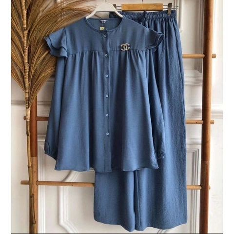 MEQA DAILY - Reva Set Premium Airflow Crinkle