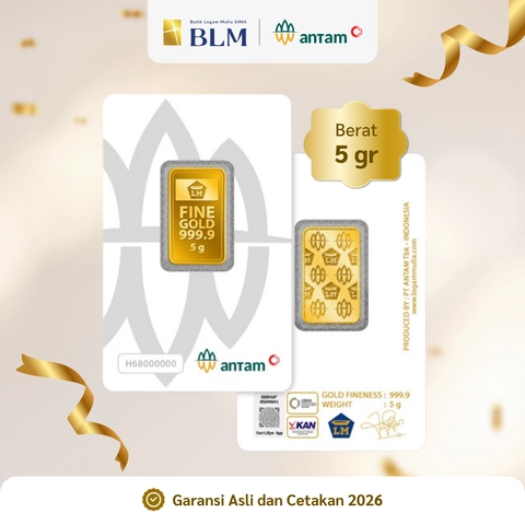 Emas ANTAM Logam Mulia - 5 gr 2026