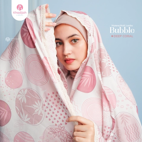 EVM Stockist - KhadijahLabel - Mukena Jumbo Bubble 2 in 1 Khadijah Label