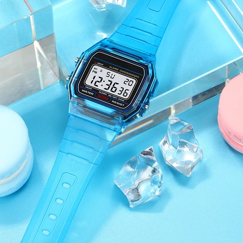 RAYATORY - Jam Tangan Digital Wanita Sporty + Box - 2056